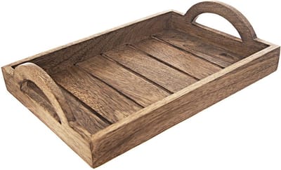 Dienblad Houten MANGO 30,5x20,5 cm - Serveer Plateau - Serveerplateau