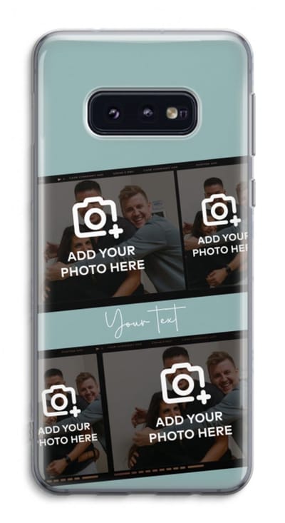 Gepersonaliseerd - Case Company® - Hoesje geschikt voor Samsung Galaxy S10e hoesje - Filmrol N°2 - Soft Cover Telefoonhoesje - Bescherming aan alle Kanten en Schermrand