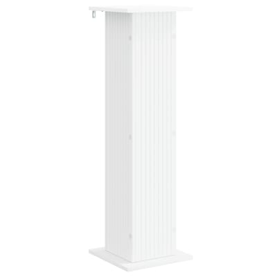 vidaXL - Plantenstand - Wit - 30,5 - x - 30 - x - 100,5 - cm - Bewerkt - hout