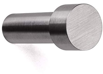 5 stuks SOTECH kapstokhaken Tuula RVS geborsteld lengte: 50 mm incl. bevestigingsset