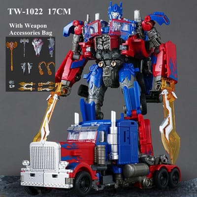 OP VOORRAAD LIJIANG 23CM Grote Maat Coole Transformatie Film 7 Nieuwste Actiefiguur Robot Auto Speelgoed Anime Dieren Model Jongens Kinderen Cadeau