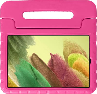 Hoesje - Geschikt voor Samsung Galaxy Tab A7 Lite - Kinderhoes Shockproof Bumper - Kidsproof Case - Tablet Hoes - Kinder Hoes Cover - Roze