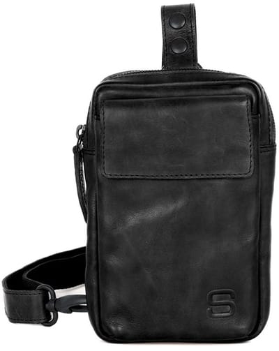 Leren Slingbag - Harris - Zwart