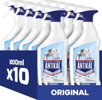 Antikal / Viakal Original Spray - Om Tot 100% Kalkaanslag Te Verwijderen - 10 x 800 ml
