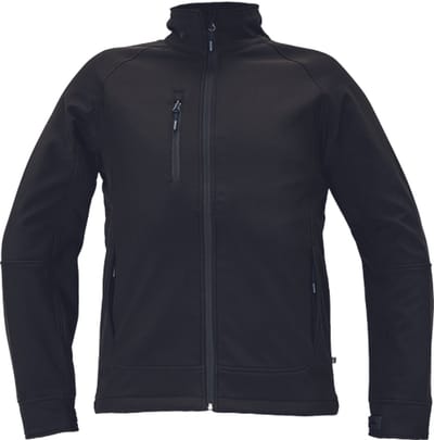 Cerva CHITRA softshell jas 03010595 - Zwart - S