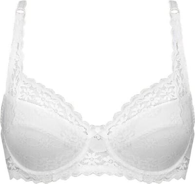 Naturana beugel BH met lichte padding maat 85C wit