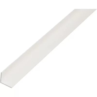 Alberts Hoekprofiel - Pvc Wit - 25x25x1,5mm 2,6m
