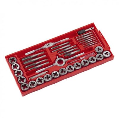 Kreator draadsnijset en tapset M3-M12 40-delig (KRTH01002)