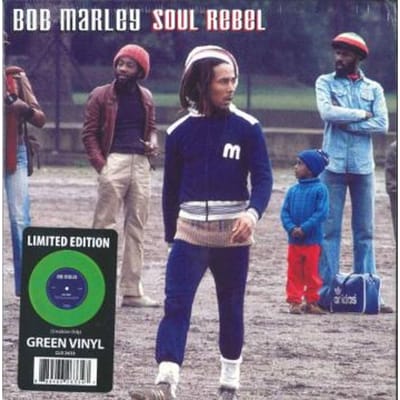 7-inch Plaat BOB MARLEY Soul Rebel Groen Vinyl Levendig U CLO2604 Goldenlane CA 2022 Canada Reggae Ska Dub
