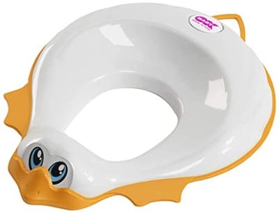 Vriendelijke Toilet Reducer met Antislip Rand - Wit
