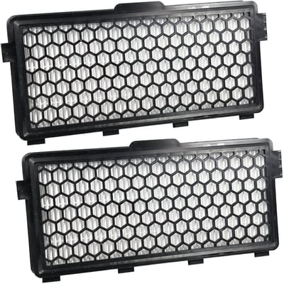 Multaparts® HEPA Filter geschikt voor Miele SF-AH50 / 7226170 | Inclusief koolstof tegen geurtjes | Set van 2 stuks | O.a. geschikt voor Miele Compact C1, Complete C2, Complete C3, S4 (S4000 > S4999), S5 (S5000 > S5999), S8 (S8000 > S8999)