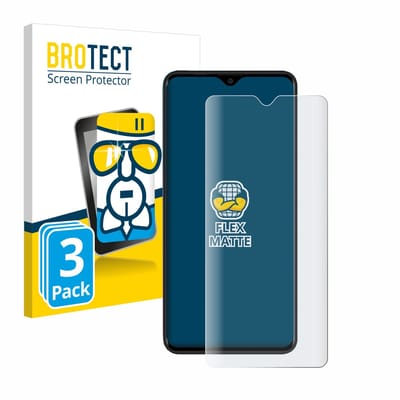 BROTECT - Screenprotector voor Samsung Galaxy Z Fold 3 5G (Inner display) - Folie Beschermfolie matte volledig dekking 2 Stuks