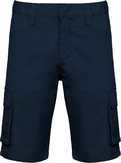 WK. Designed To Work Eco-friendly heren bermuda met meerdere zakken WK713 - Navy - L