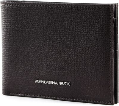 MANDARINA DUCK Leren Kaarthoes Mellow Urban Wallet Mole Donkerbruin