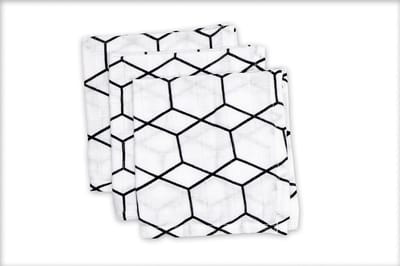 HYDROFIEL MONDDOEKJE 3X GRID BRILJANT