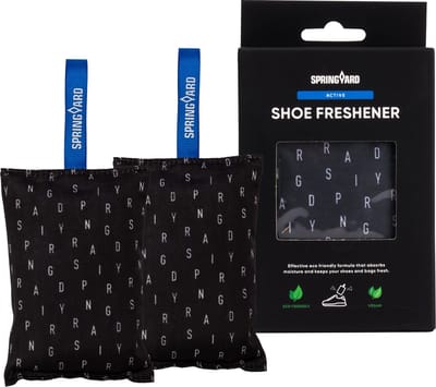 Springyard Active Shoe Freshener - schoenverfrisser - geurvreter - vochtvreter - geeft een frisse geur - 1 paar
