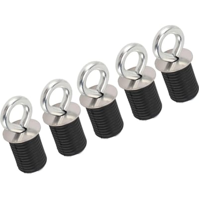 5 Pièces Points d'Ancrage 25mm 1 Pouce Acier Inoxydable Robuste Points d'Ancrage de Benne ATV Remplacement pour Polaris