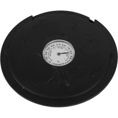 Humidificateur pour Guitare Anti-Dessèchement Humidificateur de Rosace pour Guitare Acoustique avec Hygromètre Bleu