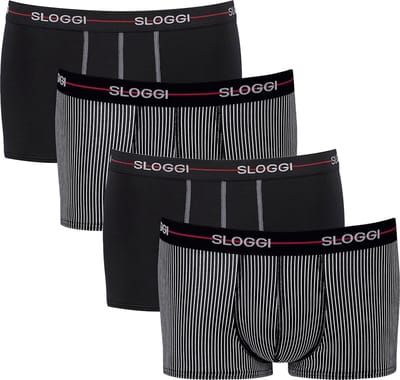 sloggi Heren retro short / pant 4 pack Start