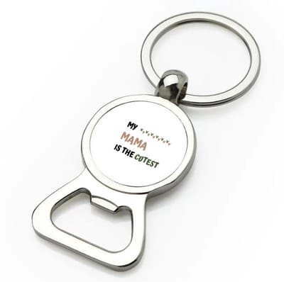 Akyol - my mama is the cutest flesopener - Mama - schattige moeder - moeder cadeautjes - moederdag - verjaardagscadeau - verjaardag - cadeau - geschenk - kado - gift - moeder artikelen - 9 bij 3 cm