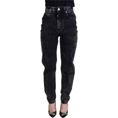 Relaxed Fit Jeans Acid Wash Stijl