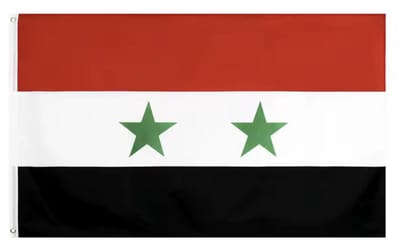 Syrische vlag - Vlag van Syrië - Landenvlag - 150/90CM - Polyester - Republikeinse vlag - WK - CHPN
