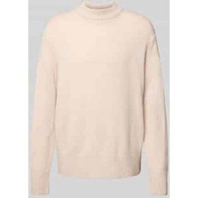 Relaxed fit gebreide pullover van een mix van wol en kasjmier, model 'Calle'