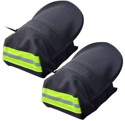 Waterdichte Motor Stuur Handschoenen – Zon-, Wind- & Regen beschermende Stuurmoffen - Hand Afscherm voor Motor, Scooter en Fiets