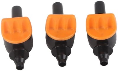 Druppelirrigatieventiel 50 Stuks - 4/7mm Buiten Diameter - Schakelventiel - Hoogwaardige PP Materiaal - Eenvoudige Installatie - Duurzaam - Irrigatieventiel