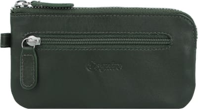 Esquire Viktoria Sleuteletui Leer 12 cm - grün