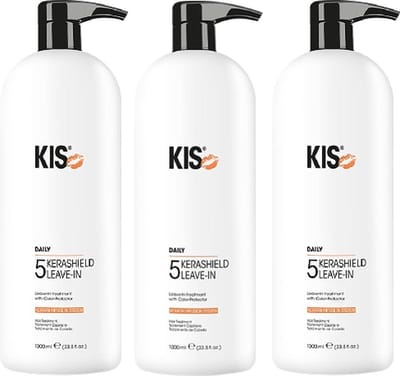 KIS - Kappers KeraShield leave-in - voordeelverpakking - 6 x 1000 ml - Leave In Conditioner