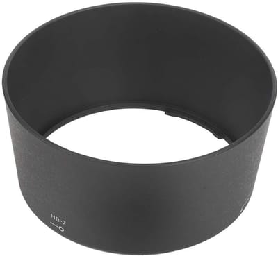 Dailygoods- Zonnekap Vervanging - Lenshouder - Geschikt voor 80-200mm F2.8 ED AF-D - ABS Materiaal - Ondersteuning omkeerbare installatie - Vermindert halo en verbetert fotokleur - Lenshood