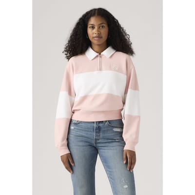 Levi's Banks Quarter-zip Sweatshirt Taglia: XS | Maglie a manica lunga Outlet | Donna