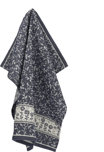 Bunzlau Castle | Theedoek Daydream Donkerblauw 65x65 cm