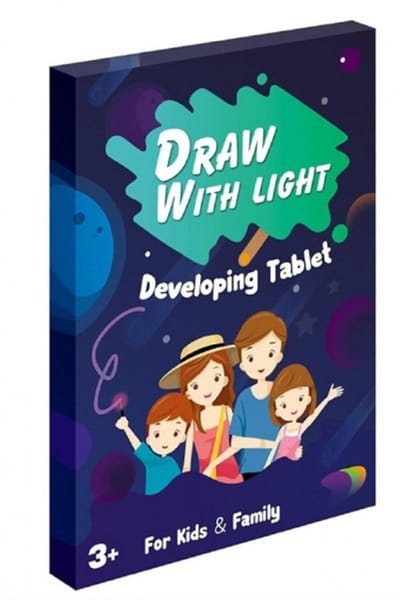 Ultiluxe® Licht Tekentablet Set - Tekenbord voor Kinderen - Tekenen met Licht - A3 Teken set met Pennen - Draw with light