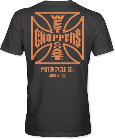 West Coast Choppers Herren T-Shirt Og Atx Tee Black-3XL