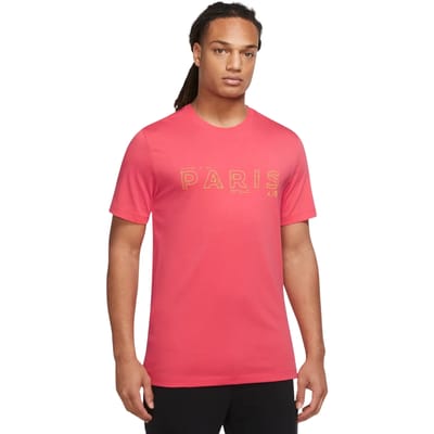 T-shirt Korte Mouw Nike T-shirt PSG x Jordan Rouge
