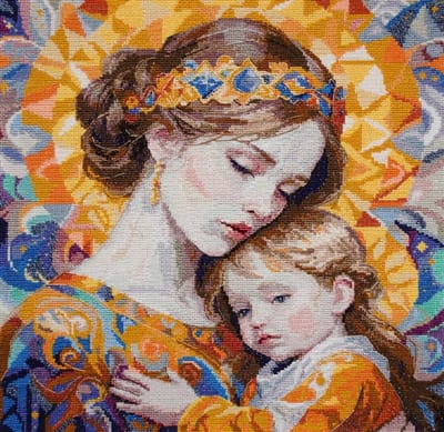 Borduurpakket ABRIS ART - Unconditional Love - Onvoorwaardelijke Liefde