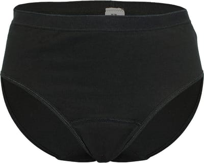Menstruatie taille slip - Period menstruatie ondergoed - regular - Incontinentie ondergoed - Zwart / M