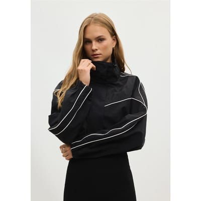 Stradivarius Technisch windjack  Zwart XS