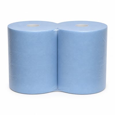 Industrierollen Uierpapier 26cm 190 meter cellulose 2 laags 2 rollen (6151804431454)