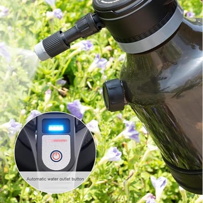 Elektrische Plantensproeier - Watersproeier Tuin - Planten Water Geven - Oplaadbaar Lange Werktijd - 3 Liter - Zwart