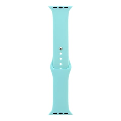 smartwatch bandje Silicoon voor watch bandje - Mint - Geschikt Voor 42 / 44 / 49mm - Smartwatch Siliconen Bandje