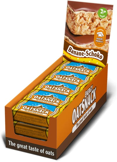 Energy OatSnack Energy OatSnack Bar (15x65g) Banana-Chocolate - Repen - Energie repen