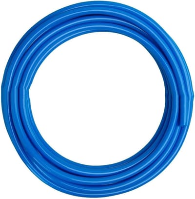 Pneumatische PU-slang 12 m, Flexibele Polyurethaan Slang voor Gecomprimeerde Lucht, 6 mm x 4 mm, Blauw, Ideaal voor Luchtcompressoren en Gereedschap