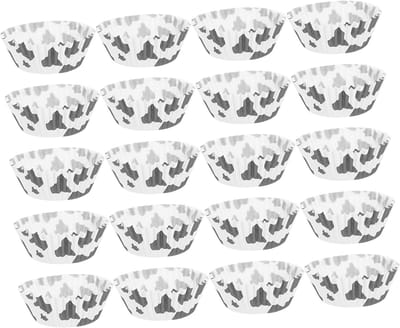 Papieren Bakvormen - Muffin Cups - Taarten Decoreren - Vetvrij Materiaal - 200 Stuks - Gekleurd