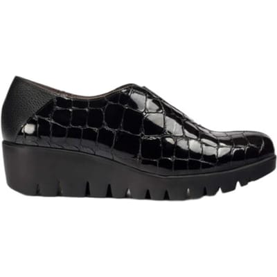 Wonders Fly 40 - dames instapper - Zwart - maat 42 (EU) 9 (UK)