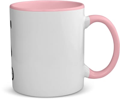 Akyol - bmx met eigen naam koffiemok - theemok - roze - Sport - fietser - fiets - 350 ML inhoud
