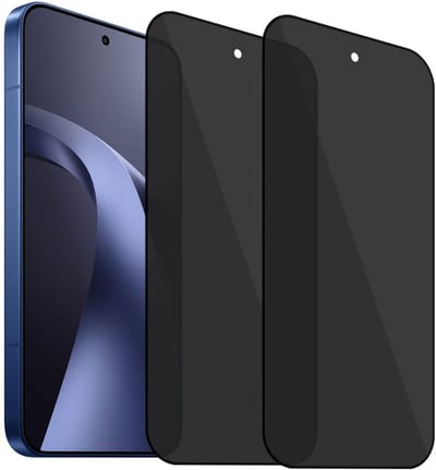 ChiGuard Privacy Screenprotector 2x geschikt voor Xiaomi 17T Screenprotector - Beschermglas - Privé GuardCover