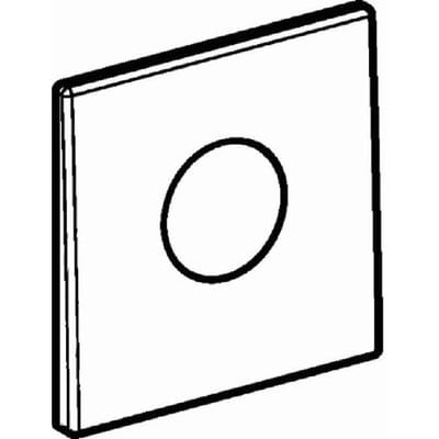 Geberit cover plate for HyTronic urinal flush control 241.923.FW.1